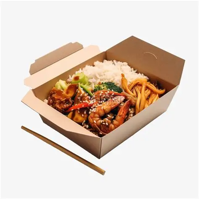 Quality 8 Oz Takeaway Kraft Paper Food Bowl 100% Biodegradable Customized factory