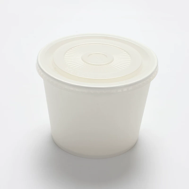 Quality Freezersafe Recyclable Embossing Paper Food Bowl Container box For Soup factory