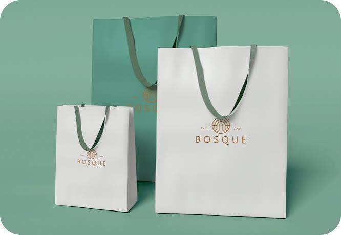 Quality Personalized Foldable Paper Packaging Bag Lightweight Eco Friendly factory