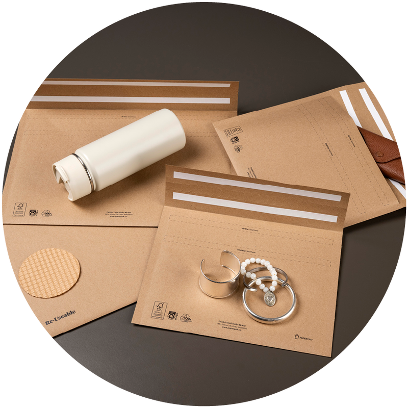 Quality Self Sealing Adhesive Bubble Eco Friendly Shipping Mailers Biodegradable Kraft Paper factory