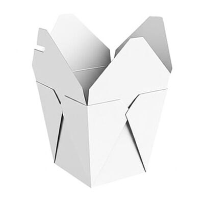 Quality White Kraft Paper Food Bowl Sustainable Container Christmas Printable For Soup factory
