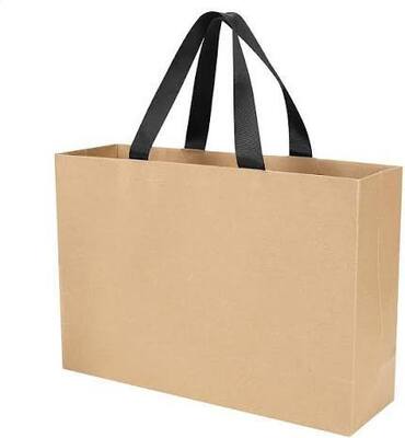 Quality Reusable Kraft Paper Gift Bags Personalized For Anniversaries Weddings factory