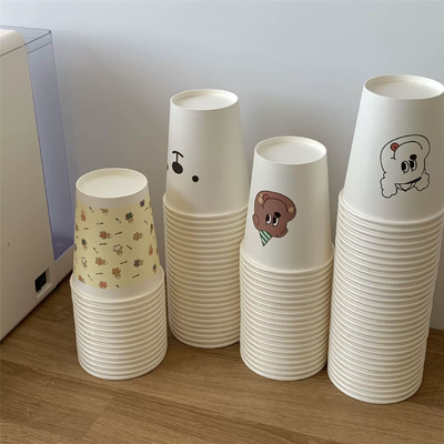 جودة 4 Oz Paper Coffee Cups Recyclable Disposable BPA Free ODM مصنع
