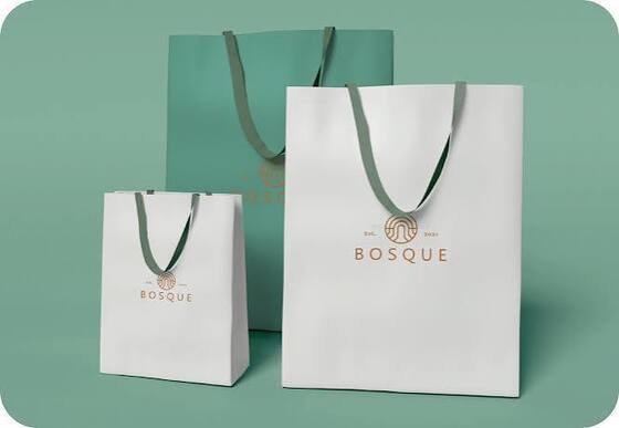 Quality Personalized Foldable Paper Packaging Bag Lightweight Eco Friendly factory