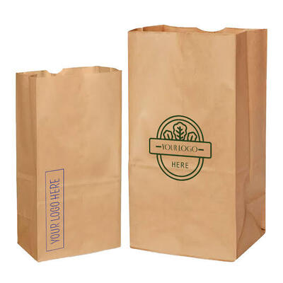 Quality Bulk Biodegradable Paper Retail Shopping Bags Grocery Shopping Custom Logo Printing factory