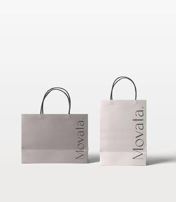 Quality Custom Printed Matte Kraft Paper Carry Bag Twisted Handles Greaseproof factory