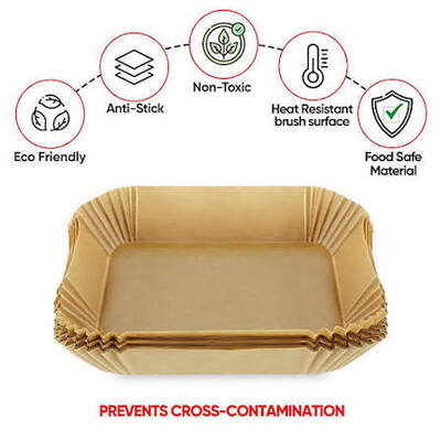 Quality Custom Microwavesafe Parchment Paper Baking Sheets For Commercial Food Preparation factory
