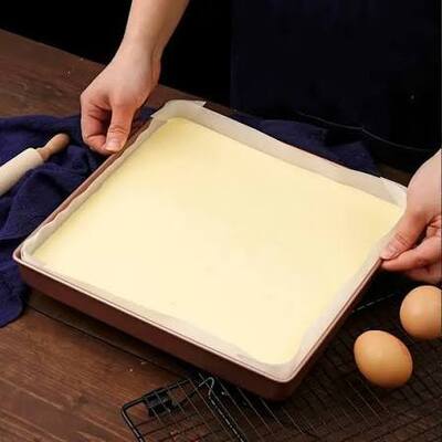 Quality Oven Safe Siliconised Baking Paper Liner Disposable Sheet White 12x16 Inch factory