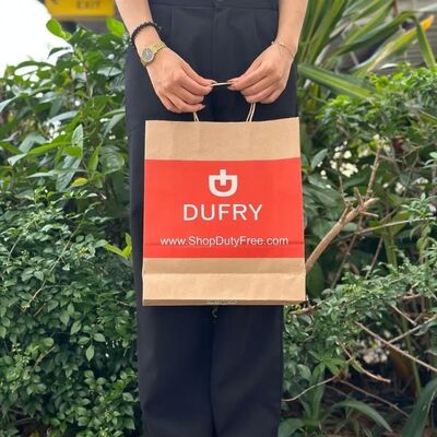 Quality Retail Store Reusable Stand Up Blank Kraft Paper Bags Custom Printed factory