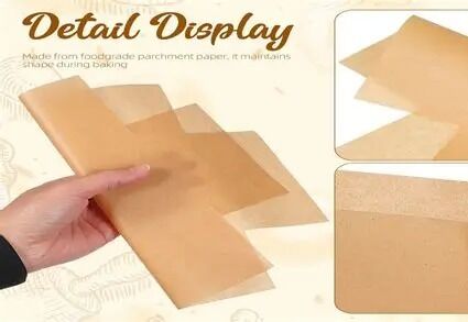 Quality Freezersafe Wax Parchment Baking Paper Liner Sheet Greaseresistant factory