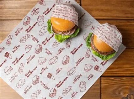 Quality Water Resistance Greaseproof Burger Wrap Food Safe Butcher Paper Packaging factory