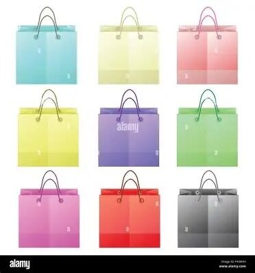 Quality Sustainable Retail Specialty Shopping Bags Brown White Ecofriendly Custom Printed factory