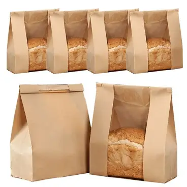 Chất lượng Custom Printed Biodegradable Favor Bags Greaseproof Paper Sandwich Bags nhà máy