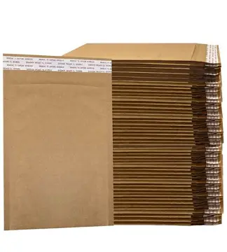 Quality Custom Recycled E Commerce Mailers Kraft Paper For Clothing Accessories factory