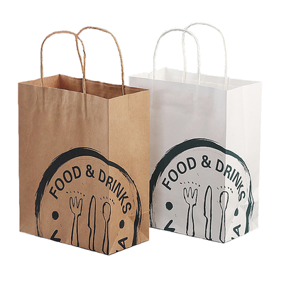 Quality Personalised Paper Shopping Bag Greaseproof For Boutiques Promotional Events factory
