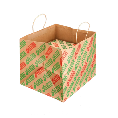 Quality Recyclable Takeaway Paper Bags For Food Delivery SGS Certified factory