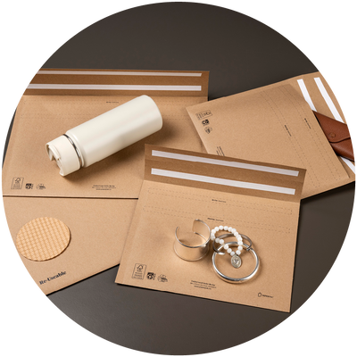 Quality Self Sealing Adhesive Bubble Eco Friendly Shipping Mailers Biodegradable Kraft Paper factory