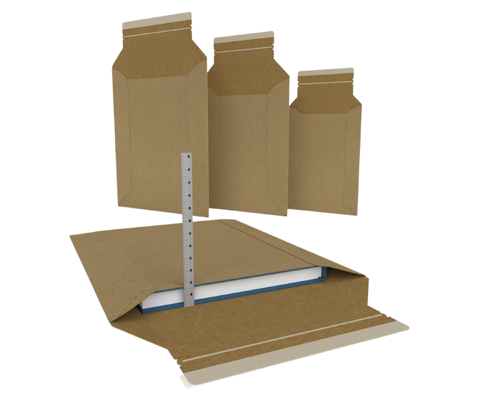 Kualitas Kraft Paper Padded Recyclable Shipping Bags Mailer For E Commerce ODM pabrik
