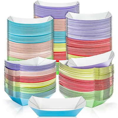 Qualité OEM Melamine Brown Paper Serving Tray For Catering And Events Usine